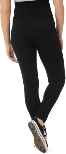 Miniatura 5 de Motherhood Maternity - Leggings elásticos esenciales para mujer, ajuste secreto sobre el vientre, longitud completa y cortos XS-3X, paquetes de 1 y 2