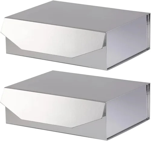 Miniatura 6 de 5 cajas de regalo rosa con cinta de 9.5 x 7 x 4 pulgadas, caja de regalo resistente con tapa para embalaje de regalo, cajas de almacenamiento