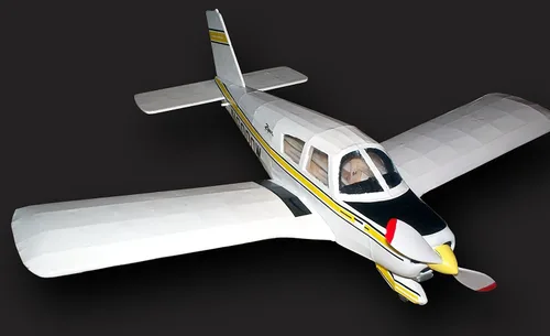 Miniatura 2 de Guillow's Piper Cherokee 140 Kit de modelo de corte láser