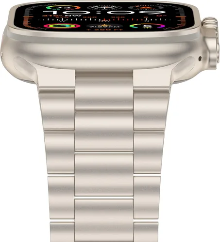 Miniatura 23 de iiteeology Correa ligera de acero inoxidable diseñada para Apple Watch Series 1-11, 42mm, 41mm, 40mm, 38mm, SE2 y SE3, reemplazo de correas iWatch
