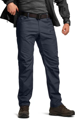 Miniatura 225 de CQR – Pantalones tácticos elásticos tipo cargo para hombre, resistentes al agua, de tela ripstop (antidesgarros), ligeros, ideales para uso diario