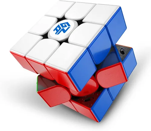 Miniatura 2 de GAN 11M Pro 3x3 Speed Cube por BroMoCube - Cubos magnéticos para rompecabezas Gan11M, cubo mágico (GAN 11 M Pro esmerilado sin adhesivo (negro)