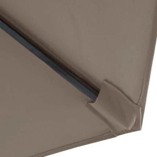 Miniatura 4 de ontheway 11FT Patio Umbrella Enhanced Replacement Canopy Market Table 8 Ribs Umbrella Canopy Caqui