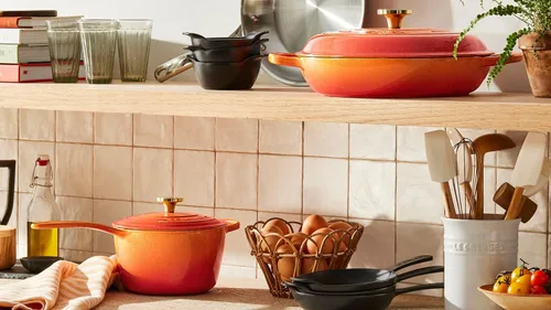Miniatura 6 de Le Creuset Silicone Craft Series - Juego de utensilios con vajilla de gres, 5 piezas, blanco