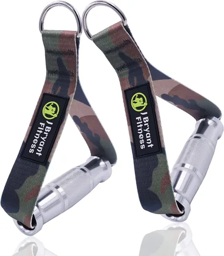 Miniatura 7 de J Bryant Fitness - Asas de gimnasio de metal para accesorios de máquina de cables, asas de agarrar de aleación de aluminio resistentes de alta