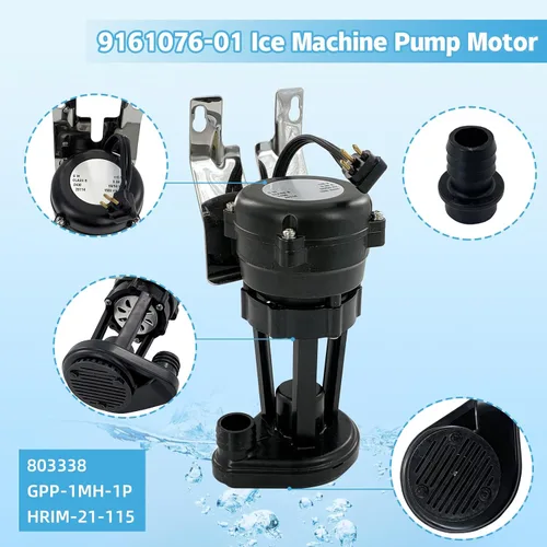 Miniatura 6 de 9161076-01 Reemplazo del motor de la bomba de agua de la máquina de hielo compatible con Ice O Matic Ice Machine C20 C30 C40 EC300 ICE0250 y más