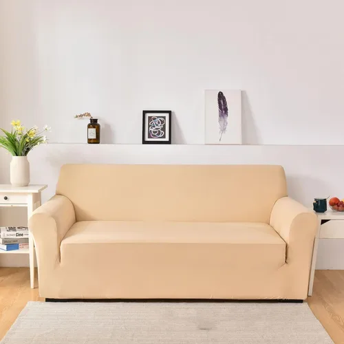 Miniatura 9 de Konsilsa Funda elástica para sofá de 1/2/3/4 plazas, funda universal para sillón suave, lavable, antideslizante, adecuada para protector de muebles