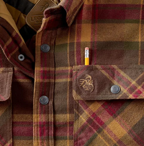 Miniatura 6 de Legendary Whitetails Maplewood - Chaqueta tipo camisa con capucha para hombre