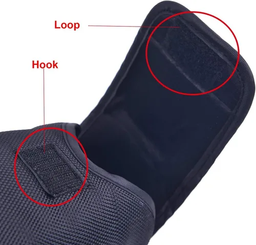 Miniatura 3 de Cinta de Gancho y Bucle para Coser de 5 Yardas, Cinta de Tela de Nailon de Sujeción sin Adhesivo para Manualidades DIY, Cinta Entrelazante, Negro