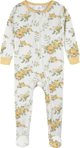 Miniatura 2 de Gerber Pijama con pies para bebé niña (2 unidades)