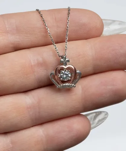 Miniatura 2 de Nice Mother-in-law Gifts, Happy Mother's Day! May all your dreams come!, Love Birthday Crown Pendant Necklace For Mother From Son