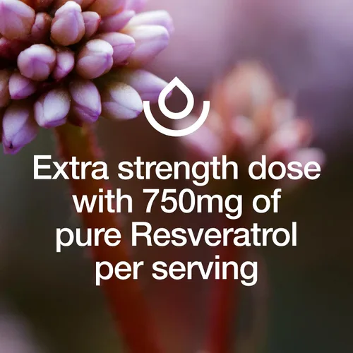 Miniatura 5 de Suplemento de resveratrol - Trans-resveratrol Extra Strength 750mg - Suplemento de polifenoles naturales, puros y potentes - Vegano, sin OMG, sin