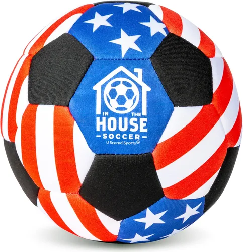 Miniatura 9 de in The House - Balón de fútbol acolchado tamaño 4 para niñas (mayores de 3 años), niños (mayores de 3 años) y adultos, lleva la práctica de fútbol a