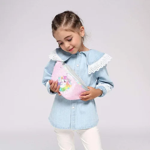 Miniatura 4 de Riñonera para niñas - Riñonera, A Rosa