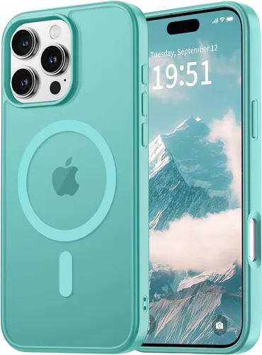 Miniatura 122 de vnnink para iPhone 12 y iPhone 12 Pro, funda de teléfono celular translúcida con protección contra caídas de grado militar, mate magnética