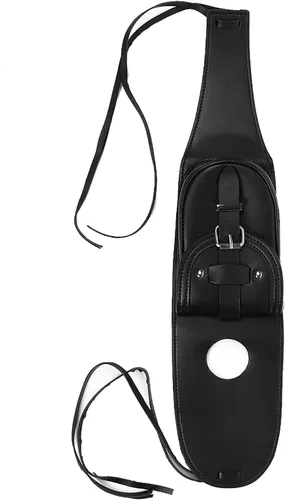 Miniatura 2 de Motocicleta PU cuero combustible tanque cubierta panel pad babero bolsa ajuste para XL 883 1200