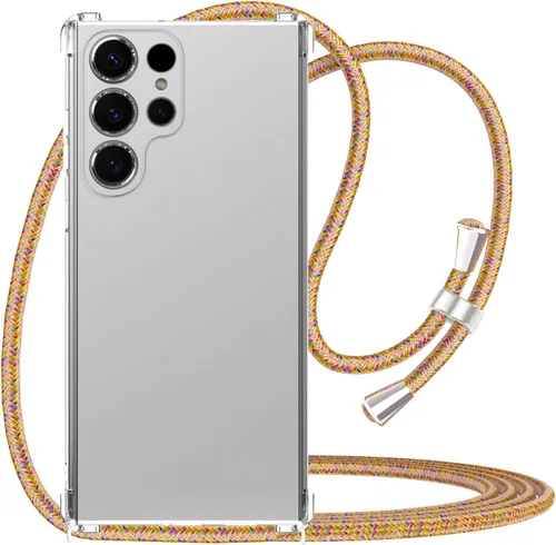 Miniatura 29 de Funda para iPhone 11 con cuello transparente para colgar y colgar en el hombro, cubierta de teléfono cruzada, para mujeres y niñas, funda protectora