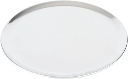 Restaurantware Met Lux - Bandeja de cocina para pizza comercial de 10 pulgadas, 1 bandeja de cocina para pizza estilo cupé – Bandeja redonda de