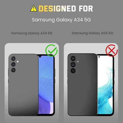 Miniatura 26 de Jeylly Compatible con Samsung Galaxy A22 5G Funda, Funda Samsung A22 5G con 2pcs protectores de pantalla de vidrio templado
