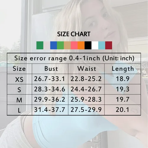 Miniatura 6 de Women Sexy Backless Top Casual Y2K T-Shirt Open Back Summer Slim Fit Blouse Tops