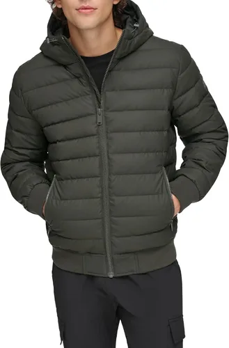 Miniatura 7 de DKNY Chaqueta bomber acolchada con capucha y rendimiento para hombre