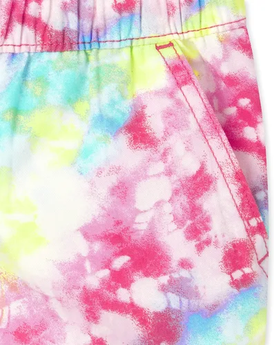 Miniatura 3 de The Children's Place Pantalones cortos de sarga para niñas solteras