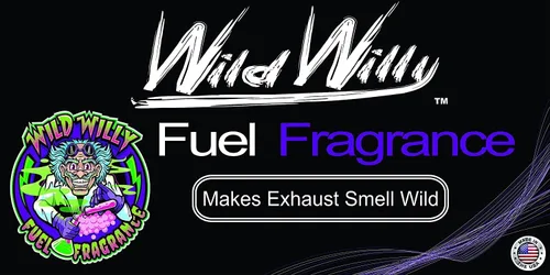Wild Willy Fragancia/aroma a combustible de goma de mascar, botella de 4 onzas, compatible con combustibles de metanol, alcohol, gas, nitro y diésel