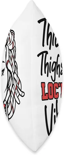Miniatura 2 de Locs Afro Dreadlocks Love Natural Beauty Hair Locd Thick Thighs Loc'd Vibes Afro Hair - Almohada africana americana, 16 x 16 pulgadas, multicolor