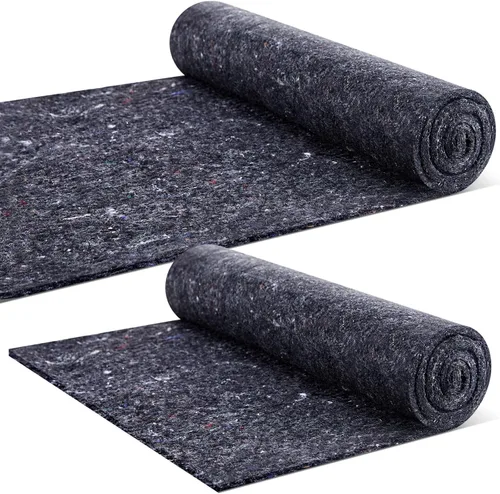 Frienda 2 piezas manta aislante para lavavajillas, manta aislante de algodón, rollo de sonido para pared, tubo, lavavajillas (gris, 40 x 122 x 0,5