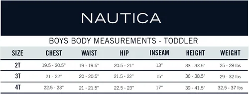 Miniatura 4 de Nautica Boys School Uniform Twill Khaki Pants, Flat Front & Elasticized Waistband, Zipper Closure With Faux Button
