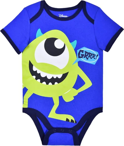 Miniatura 2 de Disney Body y babero Monster Inc Mike para bebé niño paquete de 3