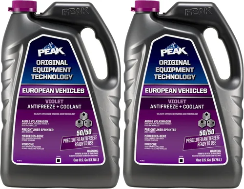 Miniatura 9 de PEAK OET Extended Life Violet 50/50 Anticongelante/refrigerante prediluido para vehículos europeos, 1 galón