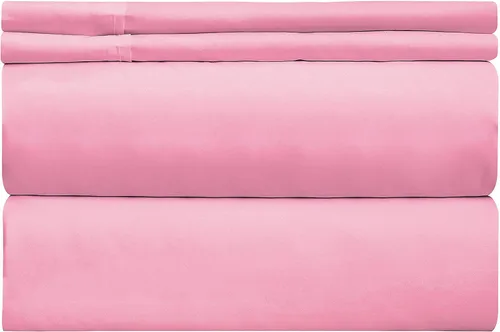 Miniatura 9 de OPT Marca. Juego de sábanas de 4 piezas de microfibra de doble cepillado de calidad hotelera de lujo – Resistente a las arrugas, sedoso y suave al
