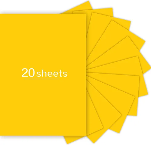 Miniatura 8 de 20 hojas de cartulina de colores de 8.5 x 11 pulgadas, papel de cartulina de colores surtidos de 8.82 oz/m² para manualidades y tarjetas, álbumes
