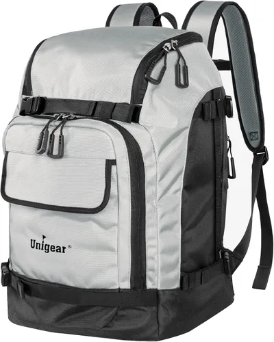 Miniatura 11 de Unigear - Mochila para botas de esquí para casco 50L/70L, lentes de protección, guantes, esquís, snowboard y accesorios Rojo