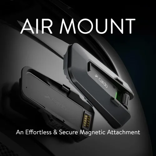 Miniatura 4 de Cardo PACKTALK Edge - Auriculares de comunicación Bluetooth para motocicleta con intercomunicador - Paquete individual & kit de casco unisex adulto