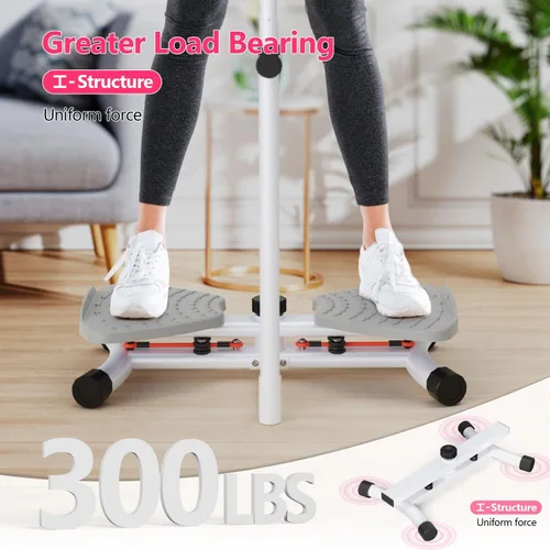 Miniatura 3 de Máquina de torsión de cintura y máquina de abdominales – 300 libras sin ruido para ejercicio de núcleo, gimnasio en casa con bandas de resistencia