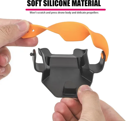 Miniatura 5 de Mavic Mini4 Pro Soporte de hélice para DJI Mini 4 Pro Cámara Drone Accesorios, Hélices de silicona Protector Protector Estabilizador Cubierta Negro