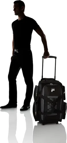 Miniatura 8 de Fila Bolsa de lona ligera de 22" con ruedas, Negro -, Bolsa de lona ligera de 22" con ruedas