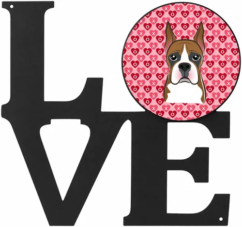 Miniatura 39 de Caroline's Treasures BB5289WALV - Cuadro de pared (metal, 4.7 x 4.7 in), diseño de bulldog inglés, multicolor