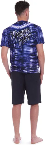 Miniatura 2 de Marvel Camisa y pantalones cortos de pijama de teñido anudado para adultos de los Vengadores Spider-Man Thor Capitán América