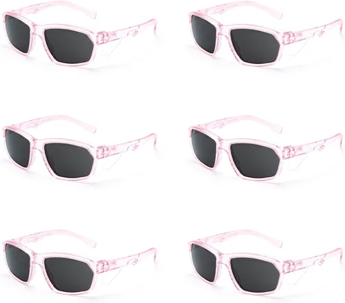 Miniatura 110 de ProtectX Elegantes gafas de seguridad antivaho y resistentes a los arañazos, gafas de protección UV, lentes de bloqueo de luz azul para hombres