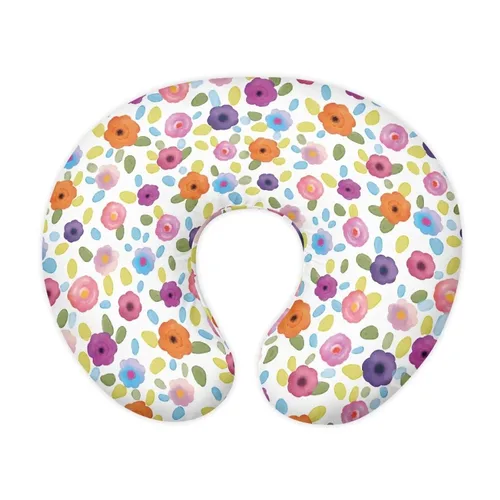 Miniatura 14 de Funda de almohada de lactancia con notas musicales de girasol para recién nacidos, niños y niñas, fundas de almohada de lactancia ultra suaves