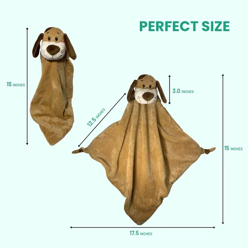 Miniatura 2 de Manta de seguridad para cachorros – Ultra suave para bebé para comodidad sensorial y apoyo para dormir – Tela transpirable, juguete para acurrucarse