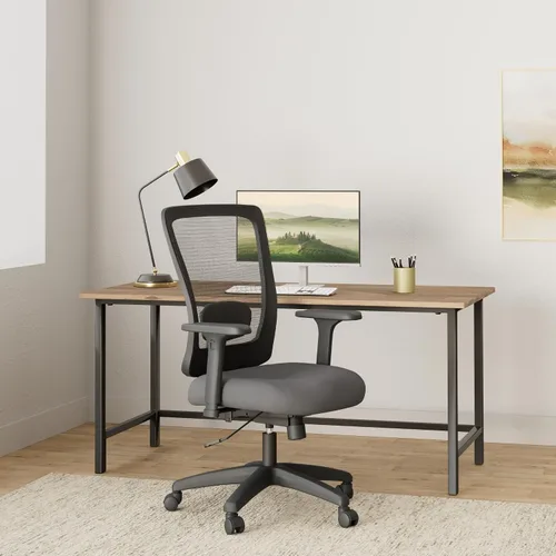 Miniatura 2 de Alera ALE Envy Series Silla multifunción de malla con respaldo alto, color negro