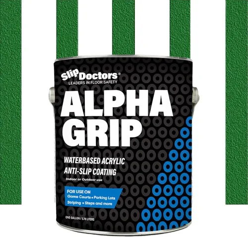 Miniatura 14 de Alpha Grip Pintura Antideslizante para Concreto y Asfalto – Revestimiento Antideslizante Ideal para Marcar Estacionamientos, Patios de Juegos y Negro