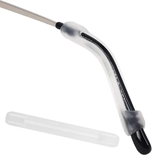 Miniatura 2 de BOGZON Retenedor de manga de silicona para lentes de gafas, gancho elástico antideslizante para lentes de sol, lentes de lectura, gafas deportivas