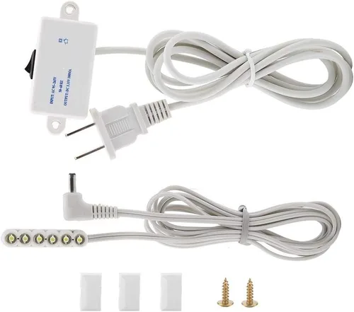 Miniatura 7 de Luz para máquina de coser, luz LED de costura blanca de 0.3 W, luz LED de costura de imán fuerte, luz de costura de aluminio para máquinas de coser