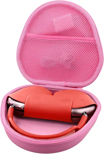 Miniatura 16 de khanka Estuche rígido de transporte para auriculares inalámbricos sobre la oreja de Apple AirPods Max 2/Apple AirPods Max, funda negra