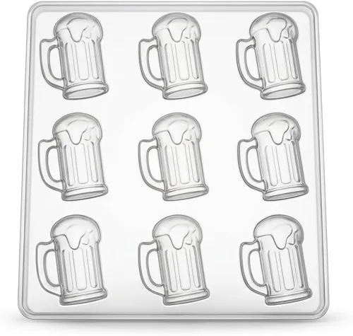 Miniatura 3 de Taza de cerveza pequeño molde de caramelo de chocolate 1228